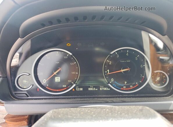 WBA6F7C53JG232249 2018 BMW OTHER Gray Widok zestawu wskaźników