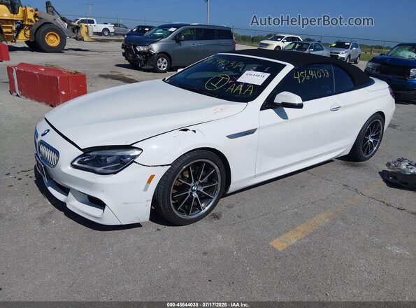 WBA6F7C5XJG232331 2018 BMW 6 SERIES Белый Передняя левая четверть