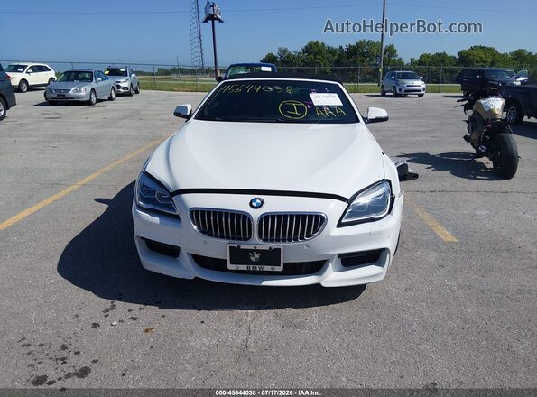 WBA6F7C5XJG232331 2018 BMW 6 SERIES Белый Вид щитка приборов