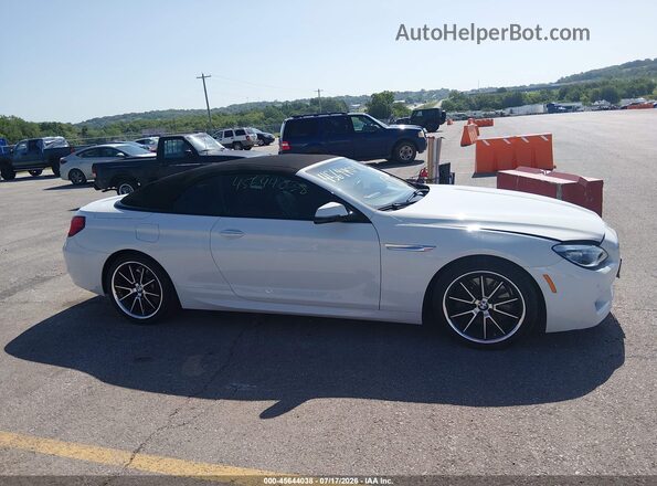 WBA6F7C5XJG232331 2018 BMW 6 SERIES Белый Вид задней части салона