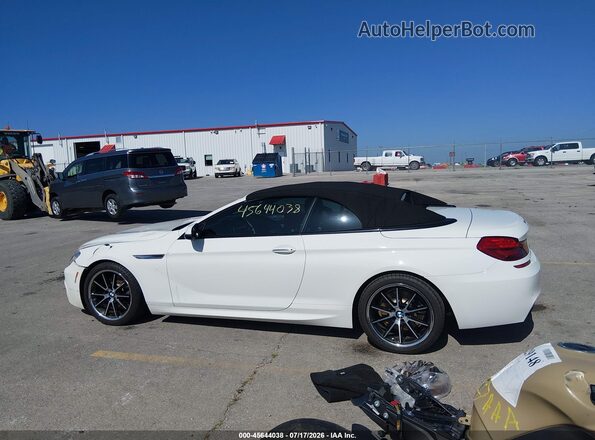 WBA6F7C5XJG232331 2018 BMW 6 SERIES Белый Панорамный вид салона 360°