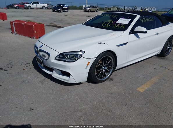 WBA6F7C5XJG232331 2018 BMW 6 SERIES Белый Вид спереди