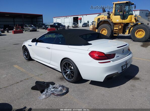 WBA6F7C5XJG232331 2018 BMW 6 SERIES Белый Задняя левая четверть