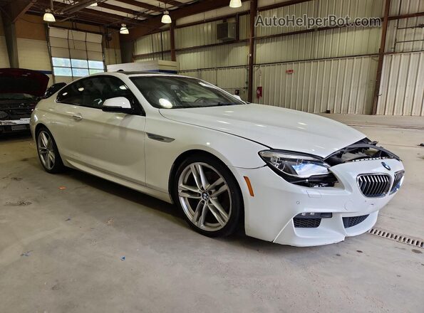 WBA6H1C55GD932985 2016 BMW 6 SERIES White წინა მარჯვენა