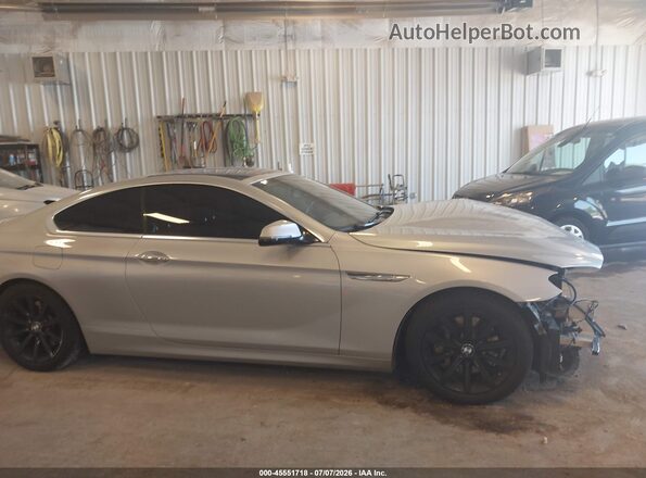 WBA6H3C55GGT65008 2016 BMW 6 SERIES Silver Սալոնի հետևի տեսք