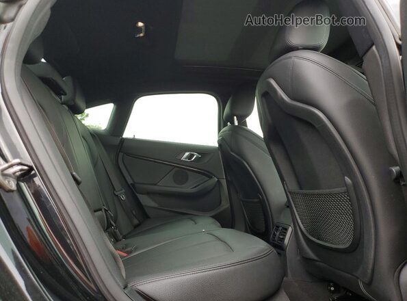 WBA73AK00L7F55583 2020 BMW 2 SERIES Black Widok tylnych siedzeń