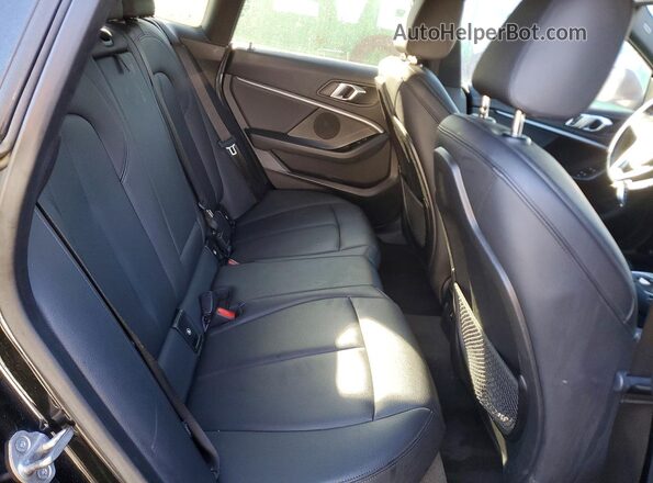 WBA73AK00N7K14815 2022 BMW 2 SERIES Black Հետևի նստատեղերի տեսք