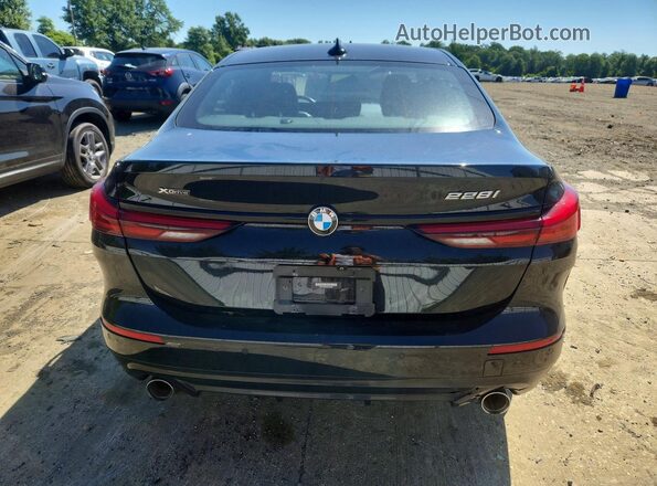 WBA73AK04M7H76816 2021 BMW 2 SERIES Black Вид ззаду