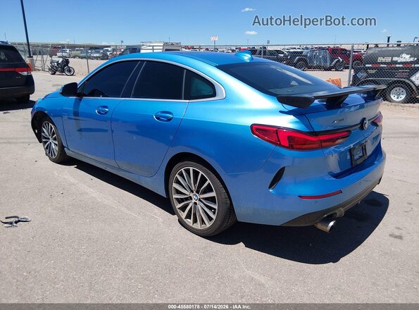 WBA73AK06L7F78141 2020 BMW 2 SERIES Синий Задняя левая четверть