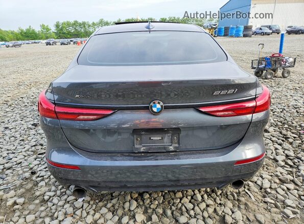 WBA73AK06M7H42277 2021 BMW 2 SERIES Gray უკანა ხედი