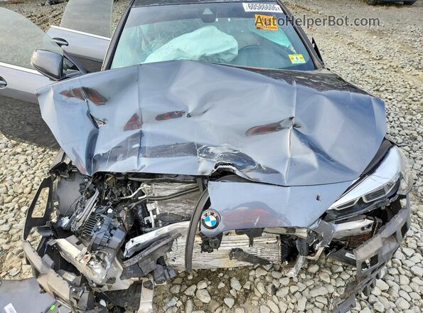 WBA73AK06M7H42277 2021 BMW 2 SERIES Gray უკანა სალონის ხედი