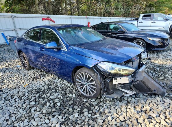 WBA73AK06N7J89970 2022 BMW 2 SERIES Blue Delantero derecho