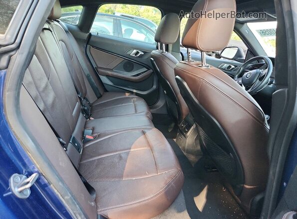 WBA73AK06N7J89970 2022 BMW 2 SERIES Blue Vista de los asientos traseros