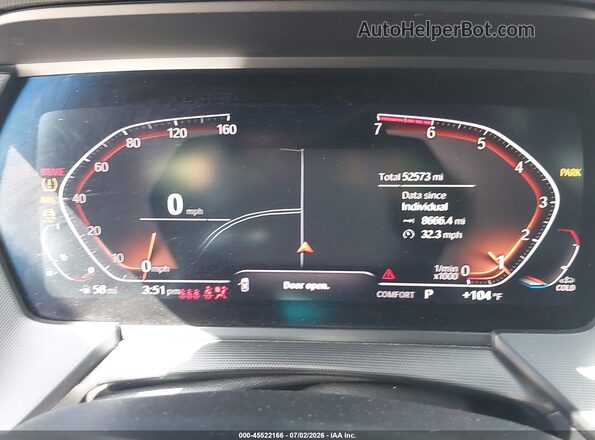 WBA73AK08M7J48870 2021 BMW 2 SERIES Черный Вид задних сидений