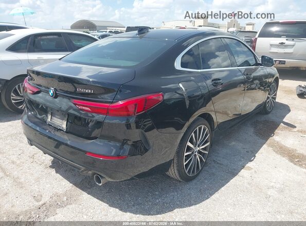 WBA73AK08M7J48870 2021 BMW 2 SERIES Черный Задняя правая четверть