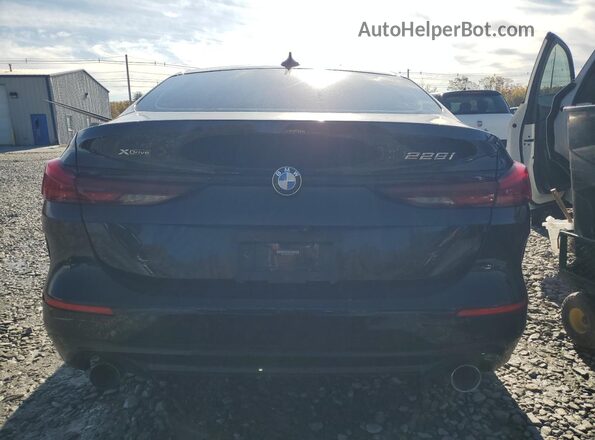 WBA73AK08M7J58671 2021 BMW 2 SERIES Black უკანა ხედი