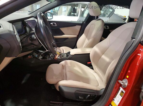 WBA73AK09P7M96374 2023 BMW 2 SERIES Orange Вид салону спереду