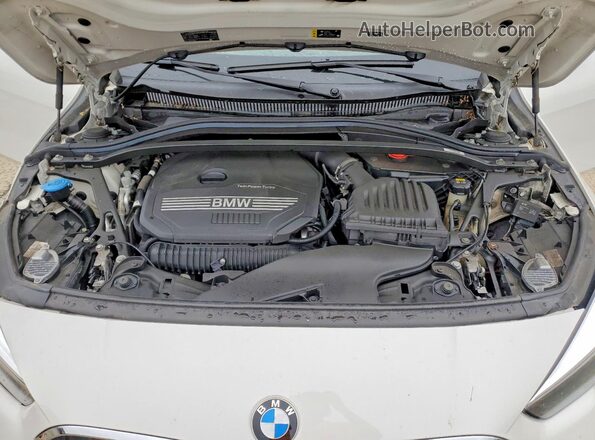 WBA73AK0XL7F50102 2020 BMW 2 SERIES White Widok wnętrza z tyłu