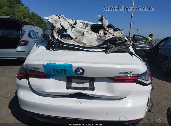 WBA73AP05MCG47192 2021 BMW 4 SERIES White 