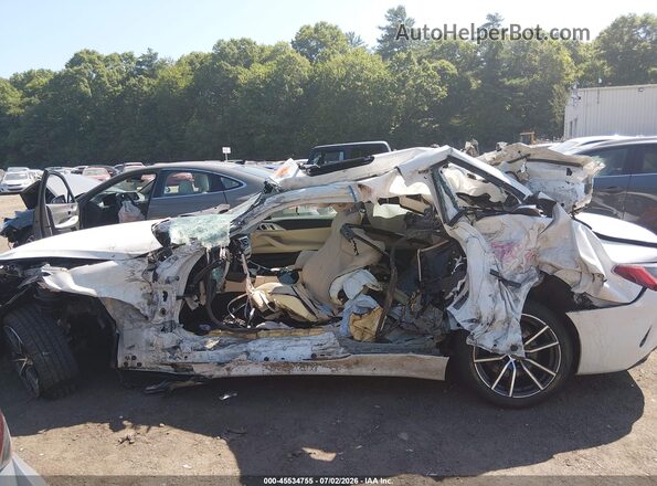 WBA73AP05MCG47192 2021 BMW 4 SERIES White Widok wnętrza z tyłu