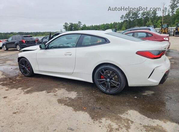 WBA73AP07NCJ80551 2022 BMW 4 SERIES White Rear left