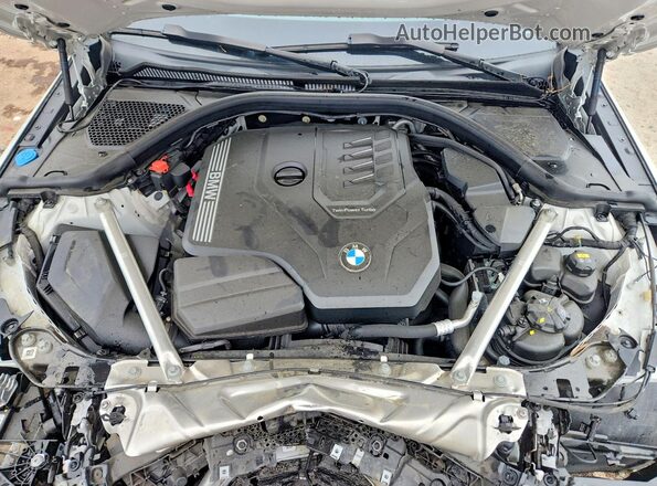 WBA73AP07NCJ80551 2022 BMW 4 SERIES White Rear interior view