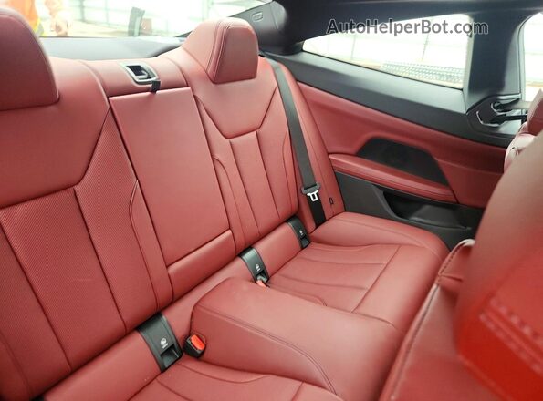 WBA73AP07NCJ80551 2022 BMW 4 SERIES White Rear seats view