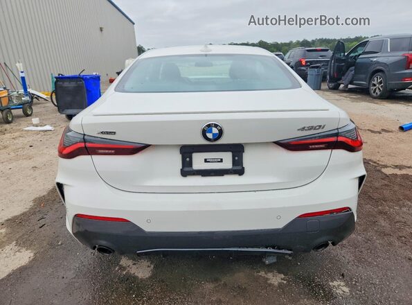 WBA73AP07NCJ80551 2022 BMW 4 SERIES White Rear view
