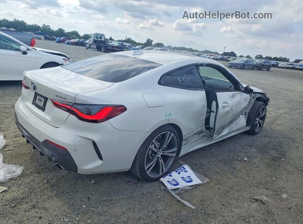 WBA73AP09MCF66907 2021 BMW 4 SERIES White Trasero derecho