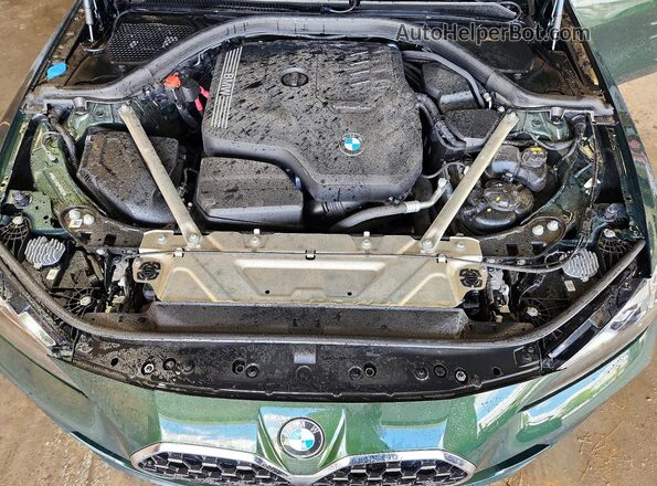 WBA73AV02PFN01075 2023 BMW 4 SERIES Green Widok wnętrza z tyłu