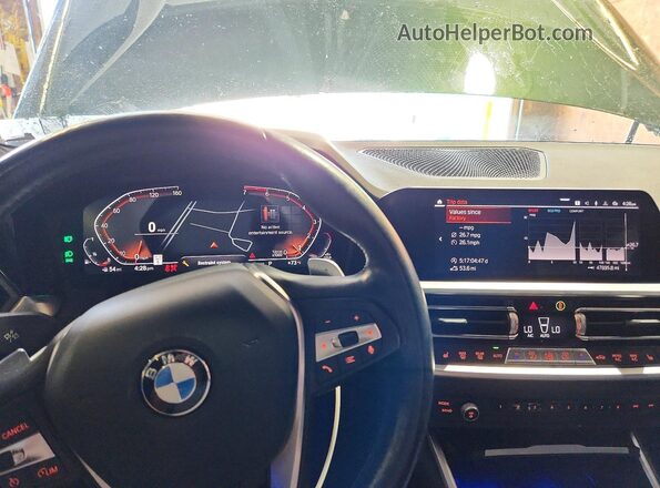 WBA73AV02PFN01075 2023 BMW 4 SERIES Green Widok zestawu wskaźników