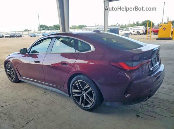 WBA73AV09RFS17378 2024 BMW 4 SERIES Burgundy Tył lewy