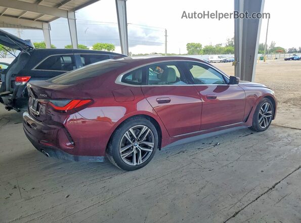 WBA73AV09RFS17378 2024 BMW 4 SERIES Burgundy Tył prawy