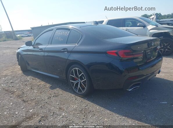 WBA73BJ01NWX58320 2022 BMW 5 SERIES Blue უკანა მარცხენა
