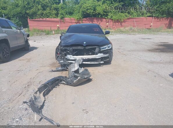 WBA73BJ01NWX58320 2022 BMW 5 SERIES Blue წინა ხედი