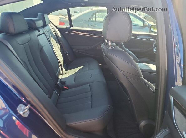 WBA73BJ01PWY13321 2023 BMW 5 SERIES Синий Вид задних сидений