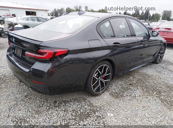 WBA73BJ02PCN66845 2023 BMW 5 SERIES Black Rear right