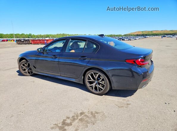 WBA73BJ03NWX39641 2022 BMW 5 SERIES Черный Задняя левая четверть
