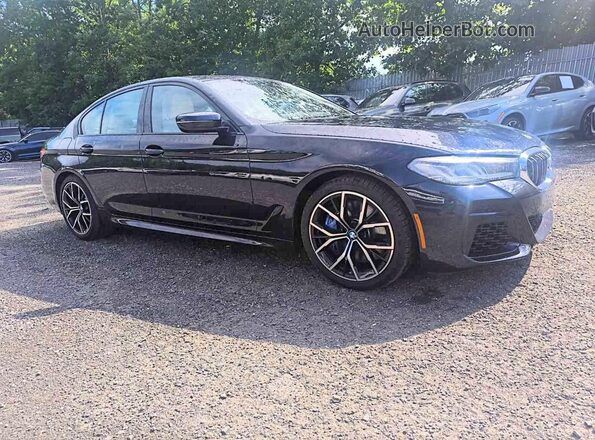 WBA73BJ04PWY15063 2023 BMW 5 SERIES Blue უკანა მარჯვენა