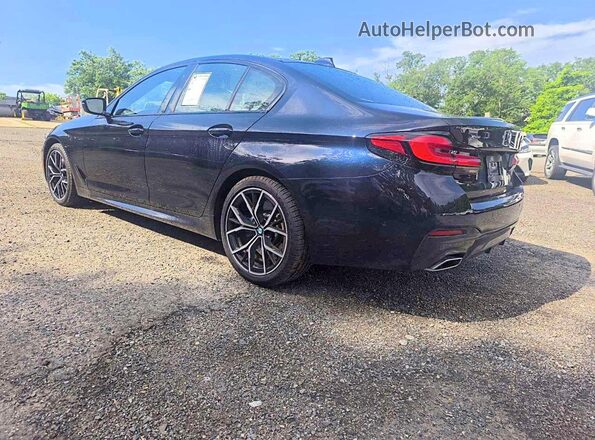 WBA73BJ04PWY15063 2023 BMW 5 SERIES Blue უკანა მარცხენა