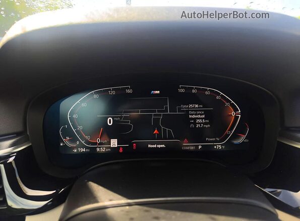 WBA73BJ04PWY15063 2023 BMW 5 SERIES Blue წინა პანელის ხედი