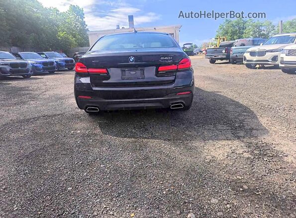 WBA73BJ04PWY15063 2023 BMW 5 SERIES Blue უკანა ხედი