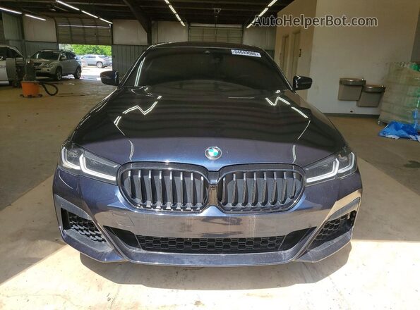 WBA73BJ05PWX98029 2023 BMW 5 SERIES Blue Vista frontal