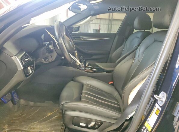 WBA73BJ05PWX98029 2023 BMW 5 SERIES Blue Vista interior delantera