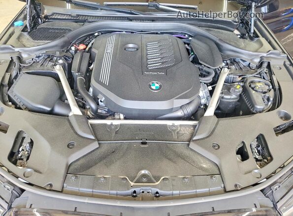 WBA73BJ05PWX98029 2023 BMW 5 SERIES Blue Vista interior trasera