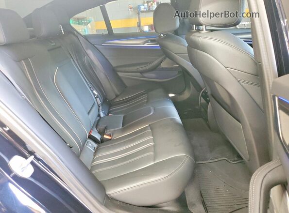 WBA73BJ05PWX98029 2023 BMW 5 SERIES Blue Vista de los asientos traseros