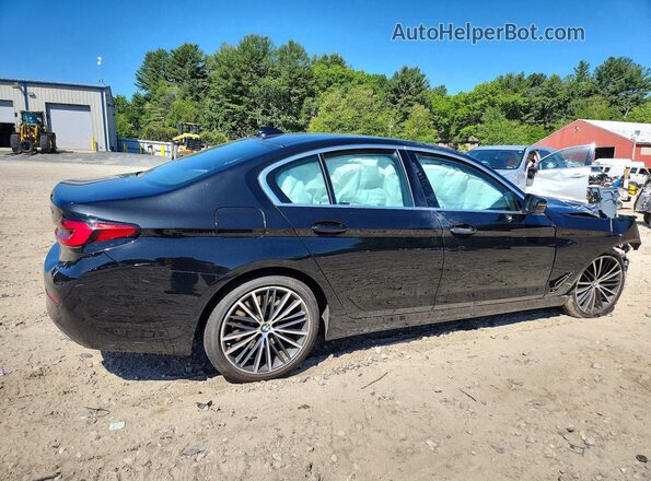 WBA73BJ07MWW94301 2021 BMW 5 SERIES Черный Задняя правая четверть