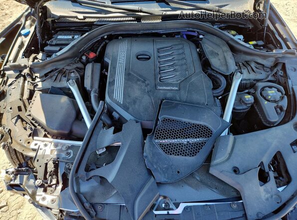 WBA73BJ07MWW94301 2021 BMW 5 SERIES Черный Вид задней части салона