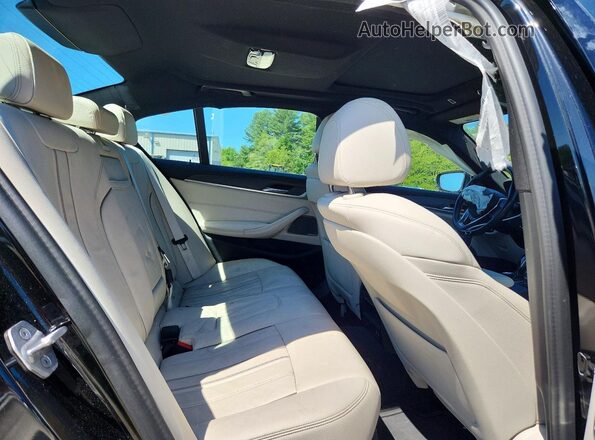 WBA73BJ07MWW94301 2021 BMW 5 SERIES Черный Вид задних сидений