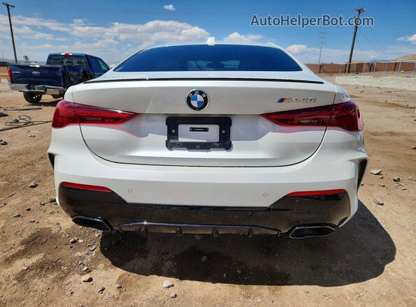 WBA73DA07SCU56846 2025 BMW M4 White Rear view